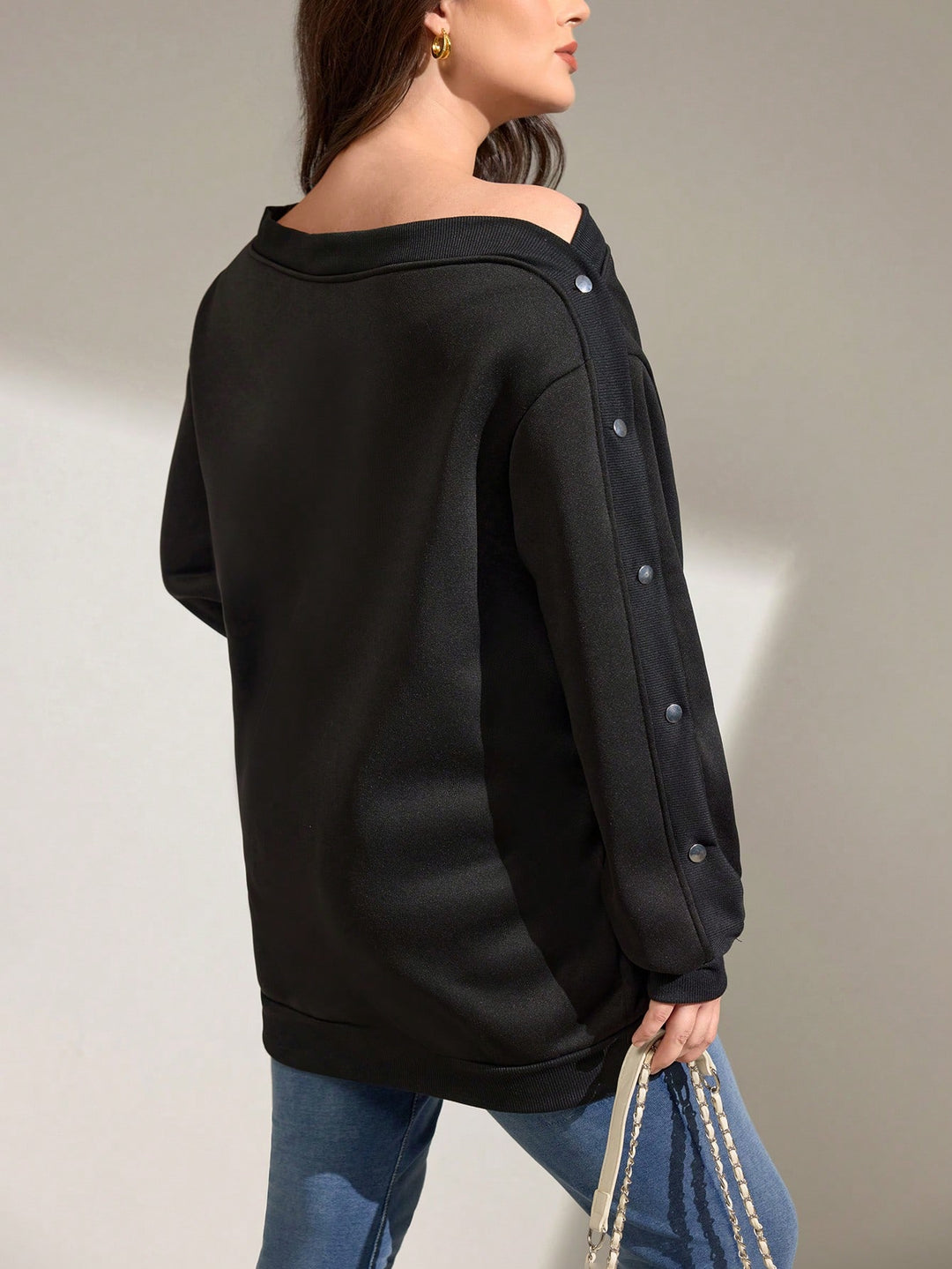 Hanorac SHEIN, negru