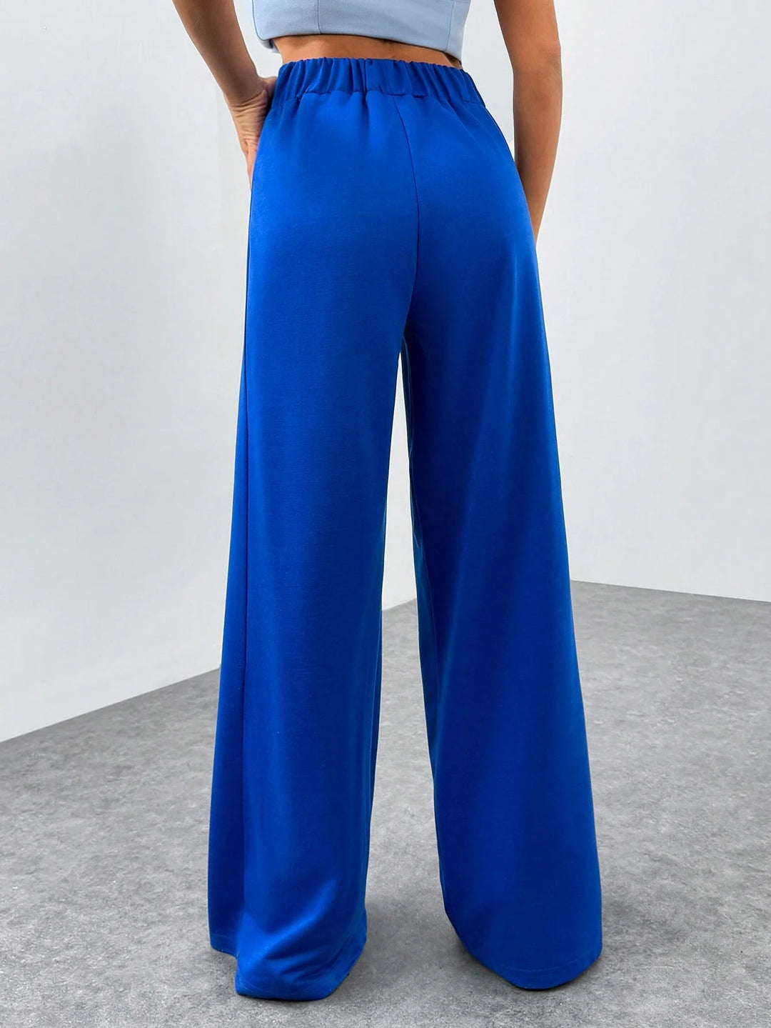 Pantaloni SHEIN, albastru