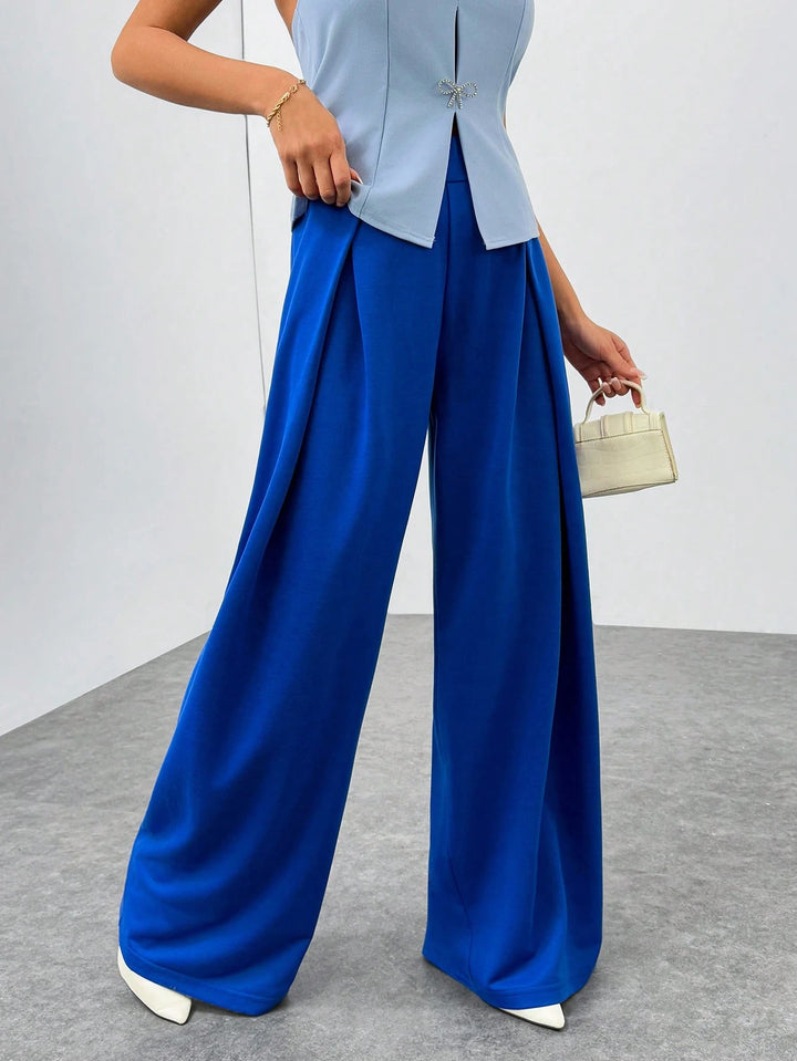 Pantaloni SHEIN, albastru