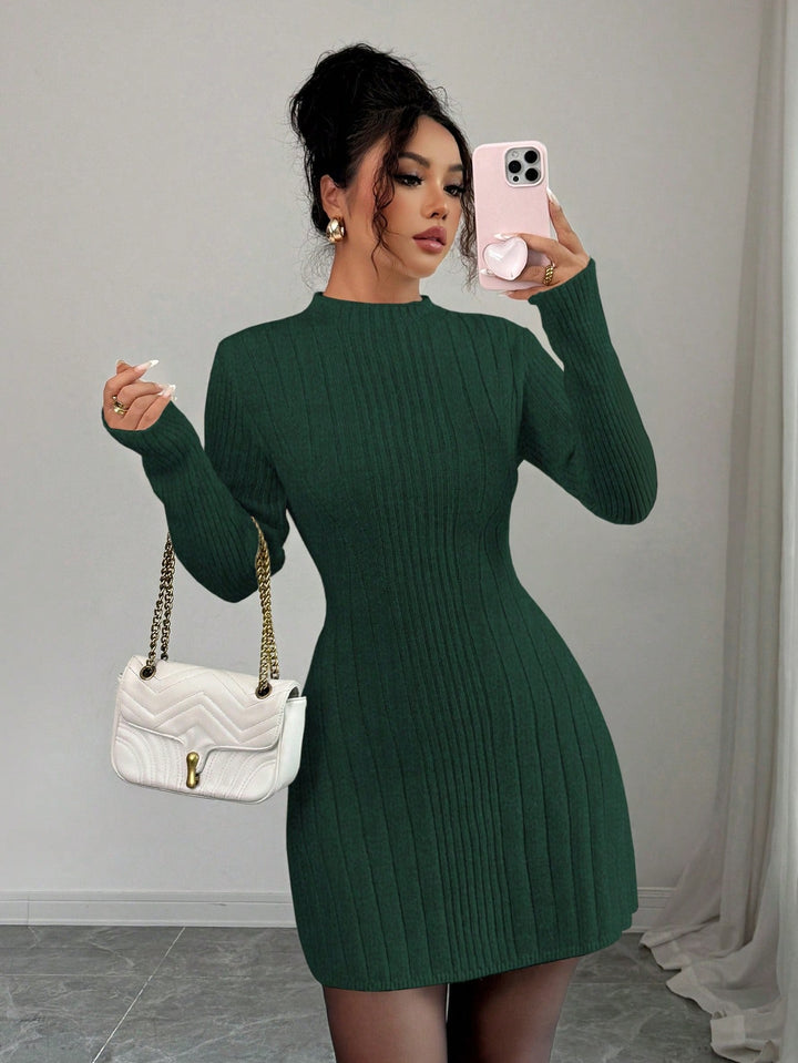 Rochie mini SHEIN, verde