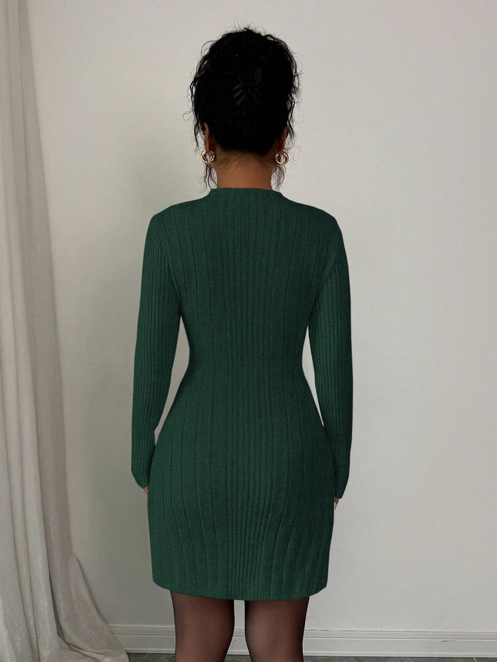 Rochie mini SHEIN, verde