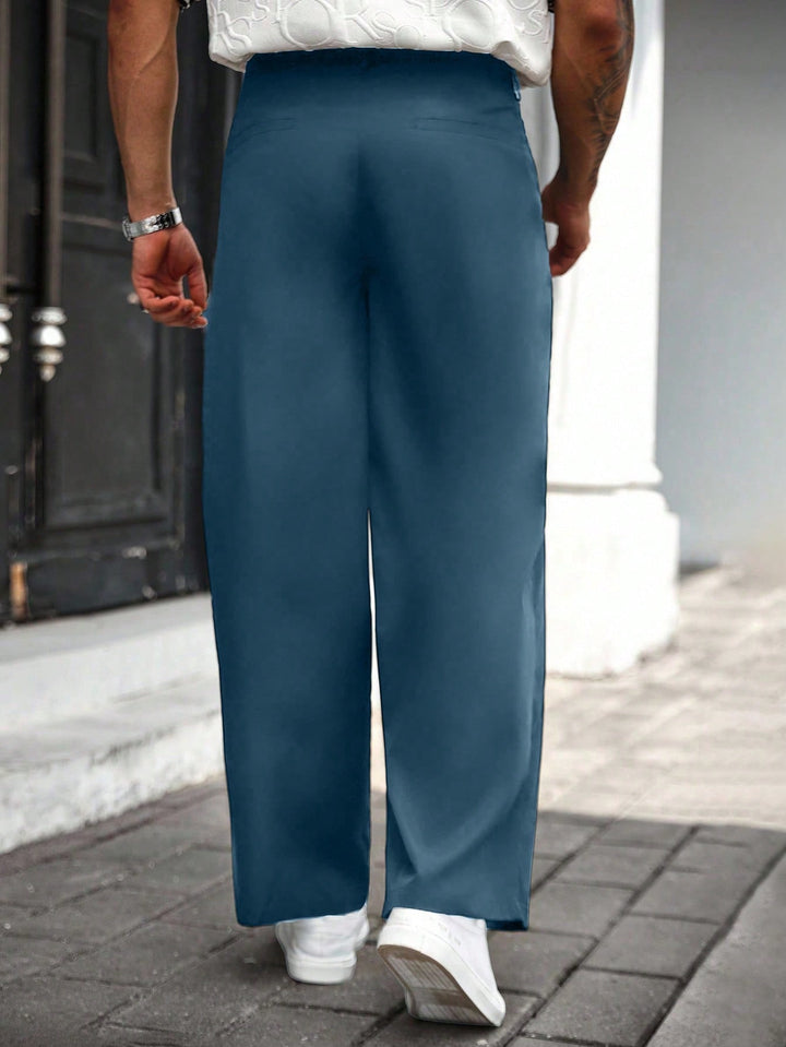Pantaloni SHEIN, albastru