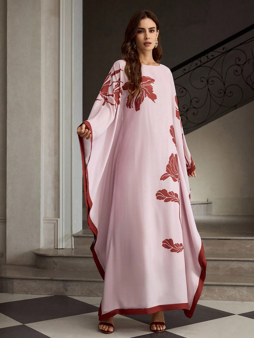 Rochie maxi SHEIN, mix culori