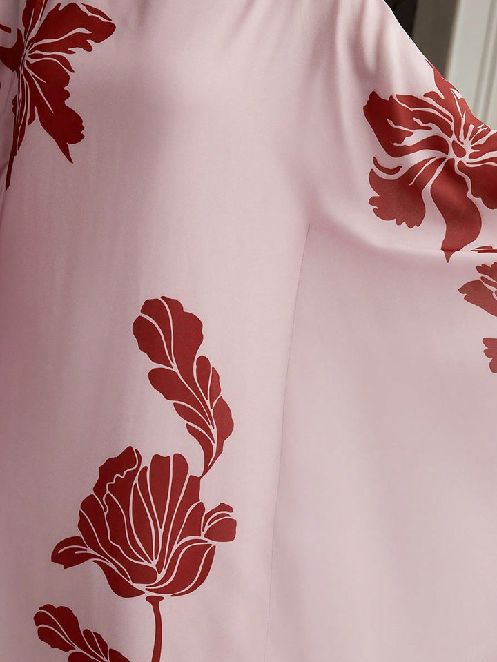 Rochie maxi SHEIN, mix culori