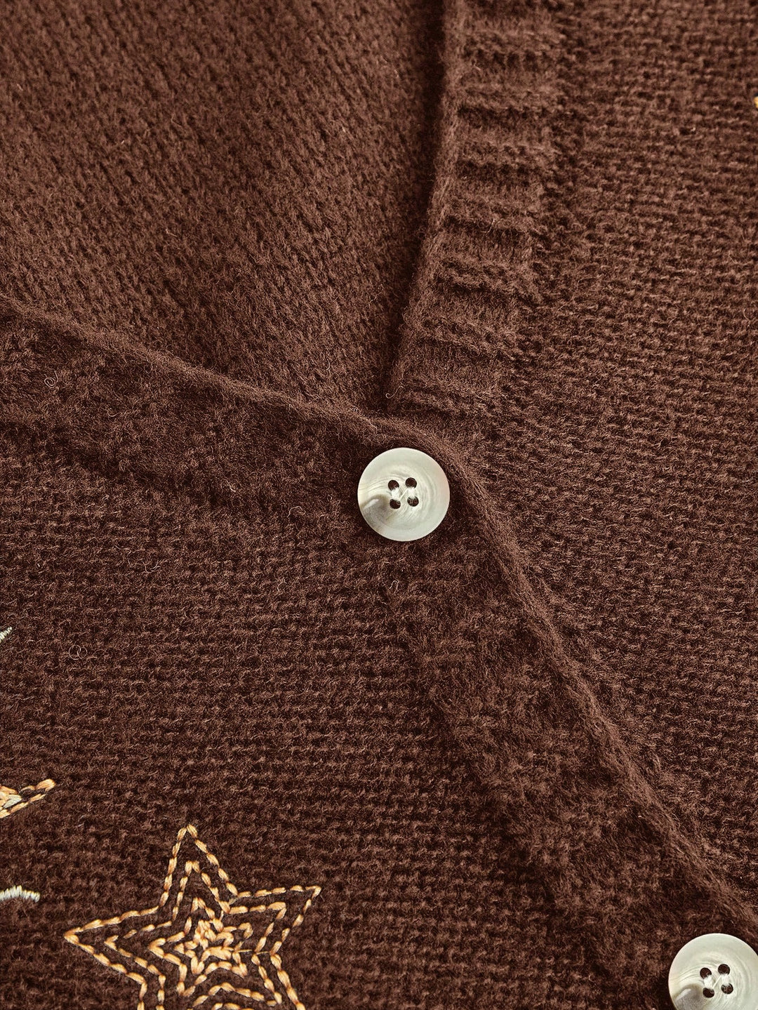 Cardigan SHEIN, maro