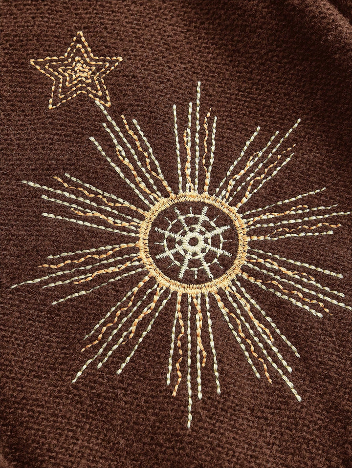 Cardigan SHEIN, maro