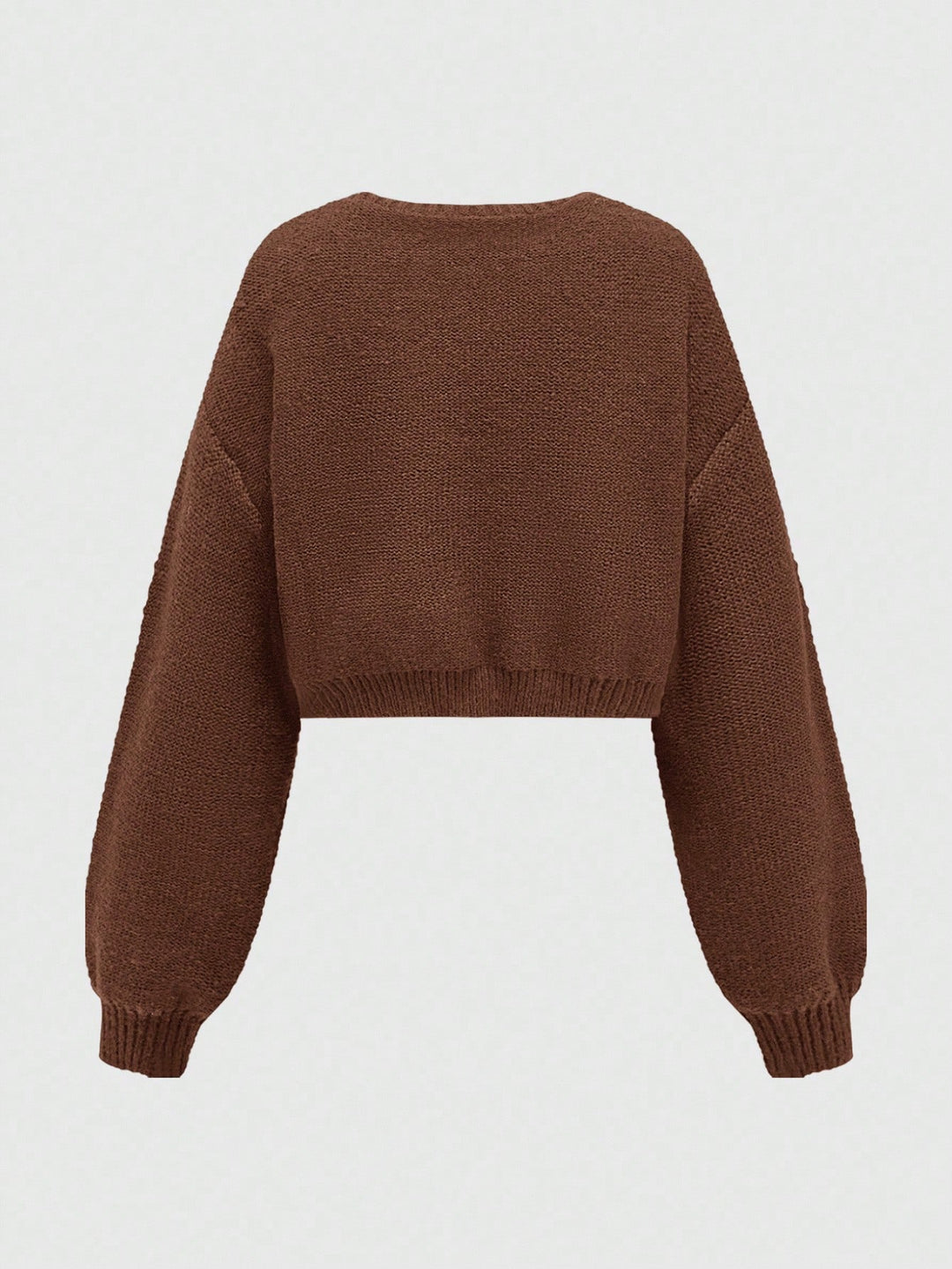 Cardigan SHEIN, maro