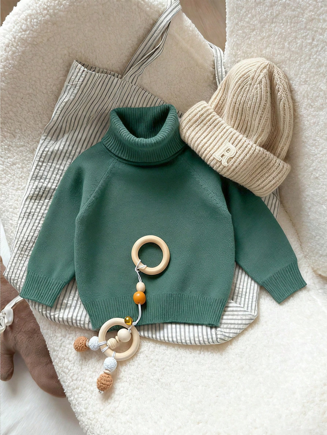 Pulover SHEIN, verde