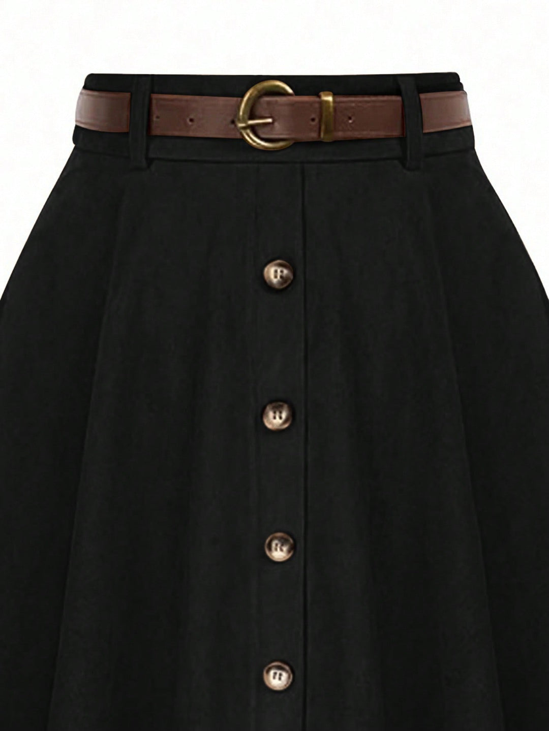 Fustă maxi SHEIN, negru