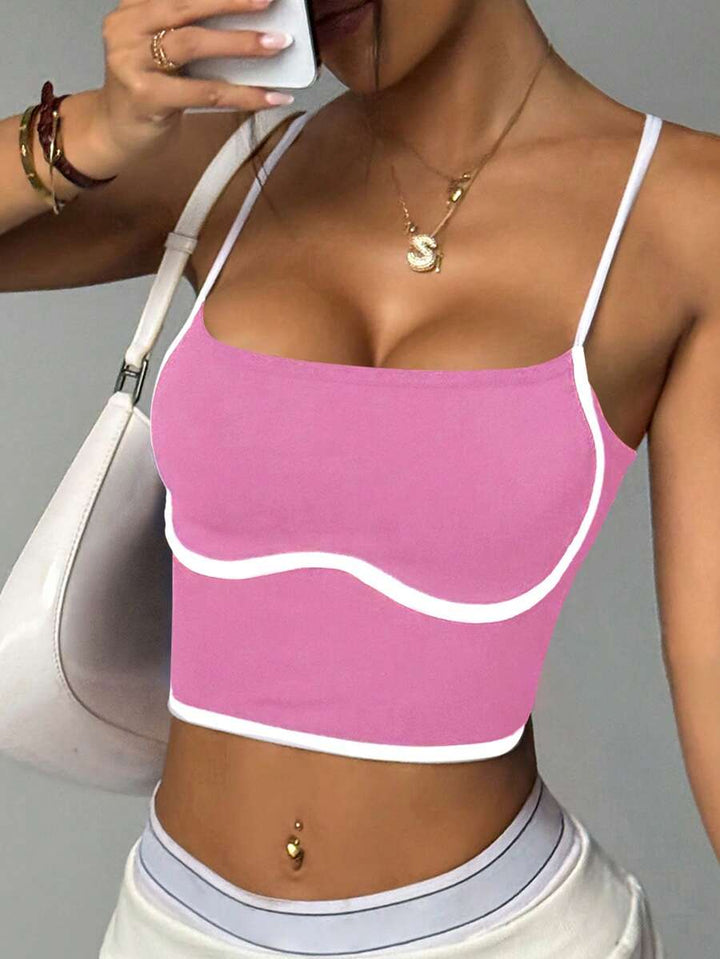 Top, SHEIN, rózsaszín