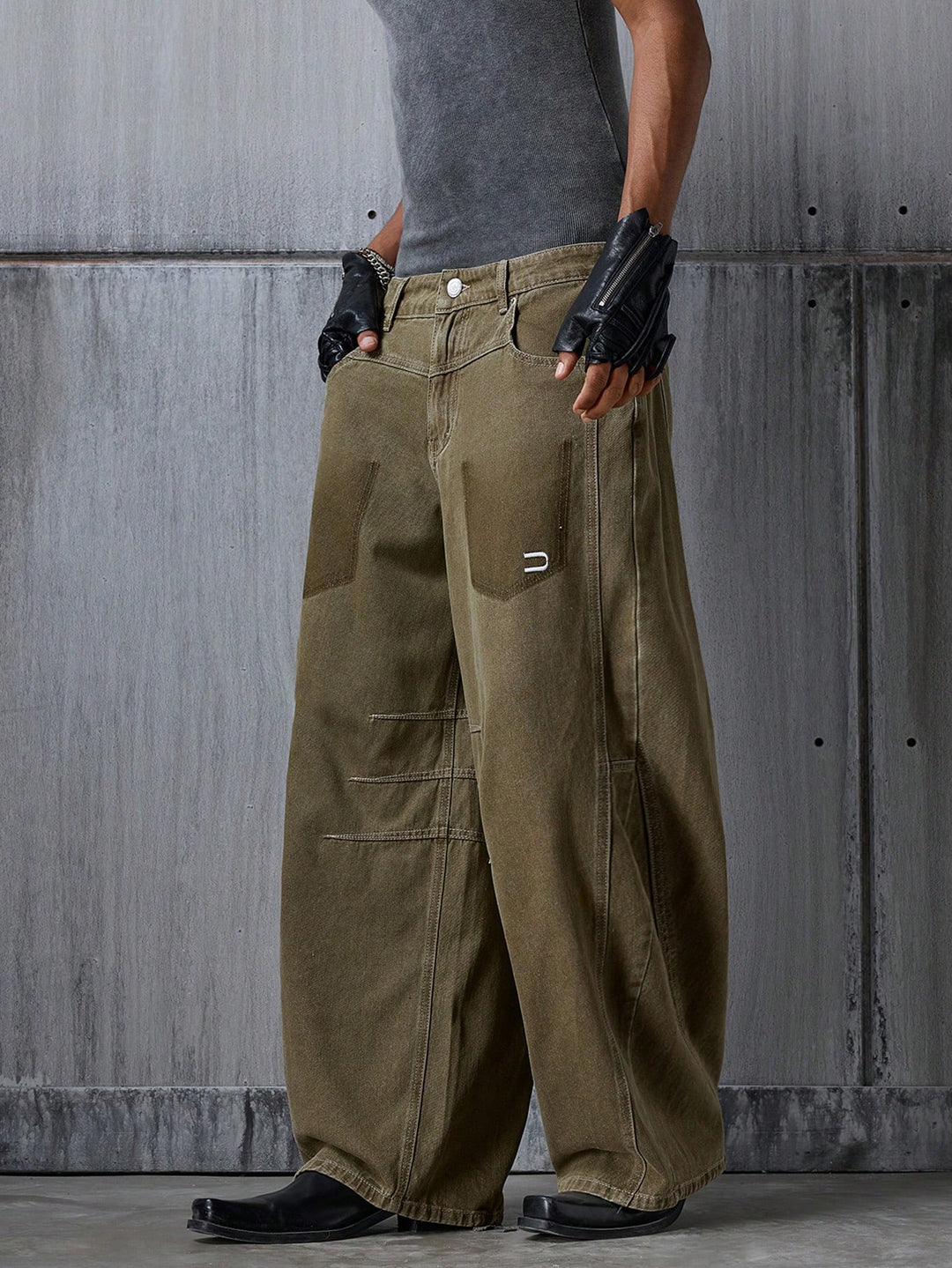 Jeans SHEIN, gri