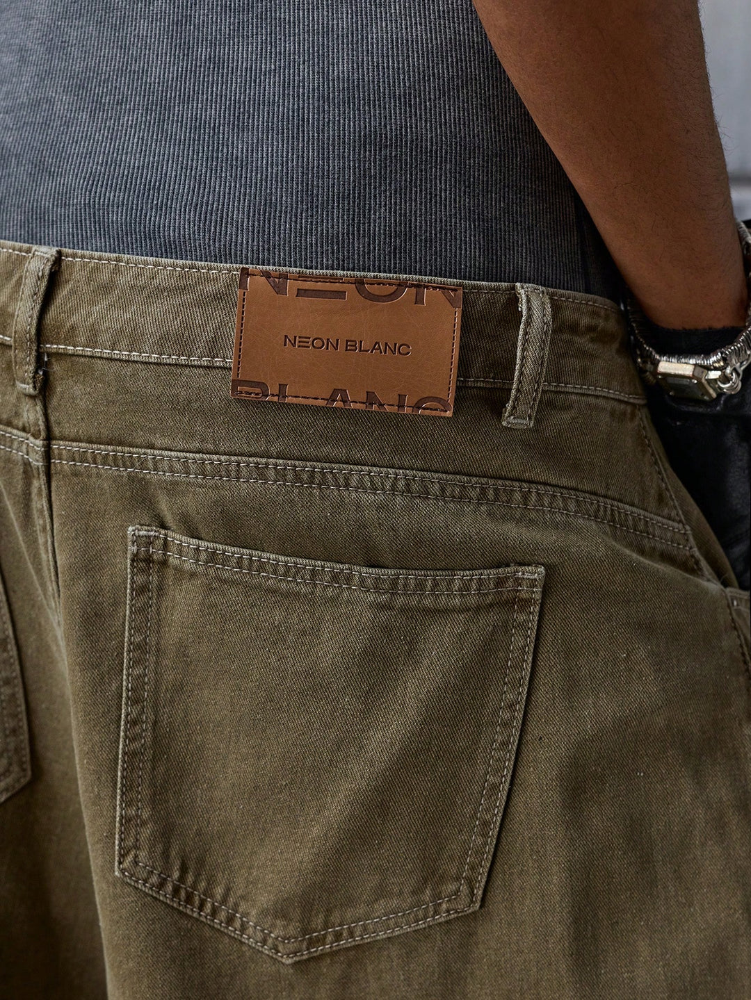 Jeans SHEIN, gri