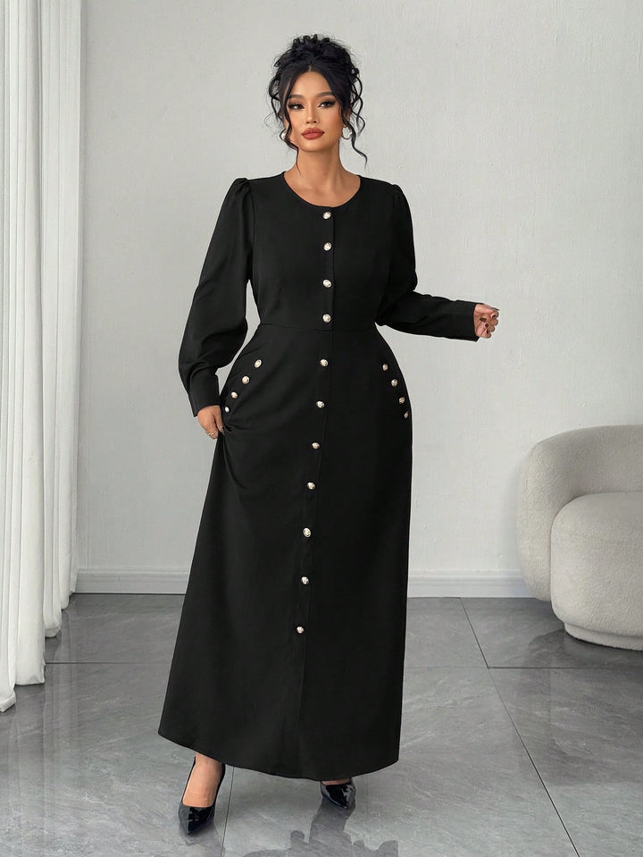Rochie maxi SHEIN, negru