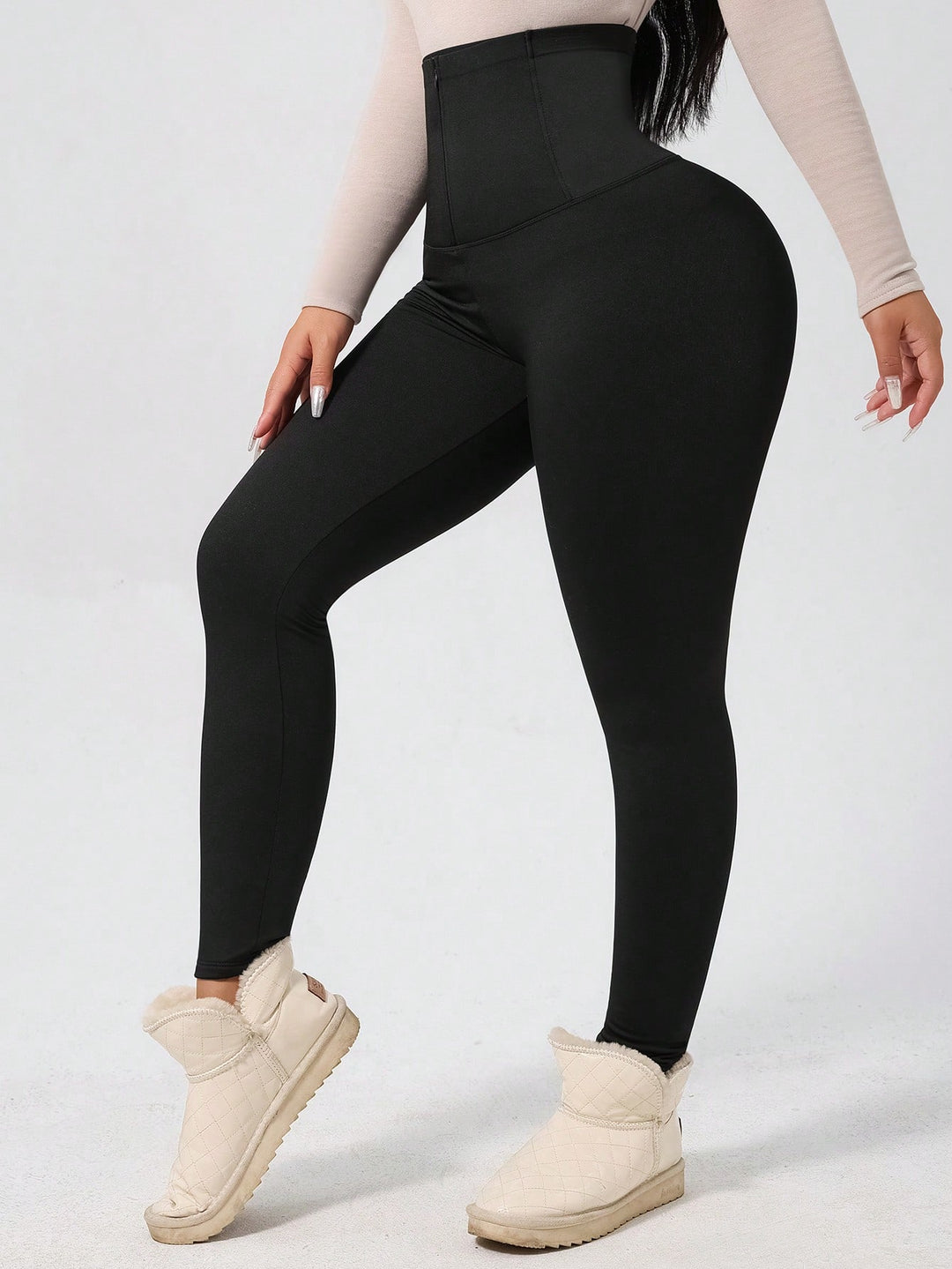 Colanti SHEIN, negru