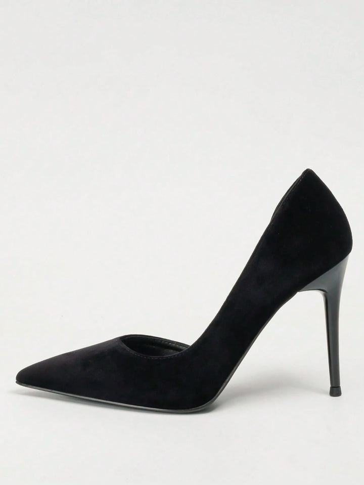 Pantofi cu toc SHEIN, negru