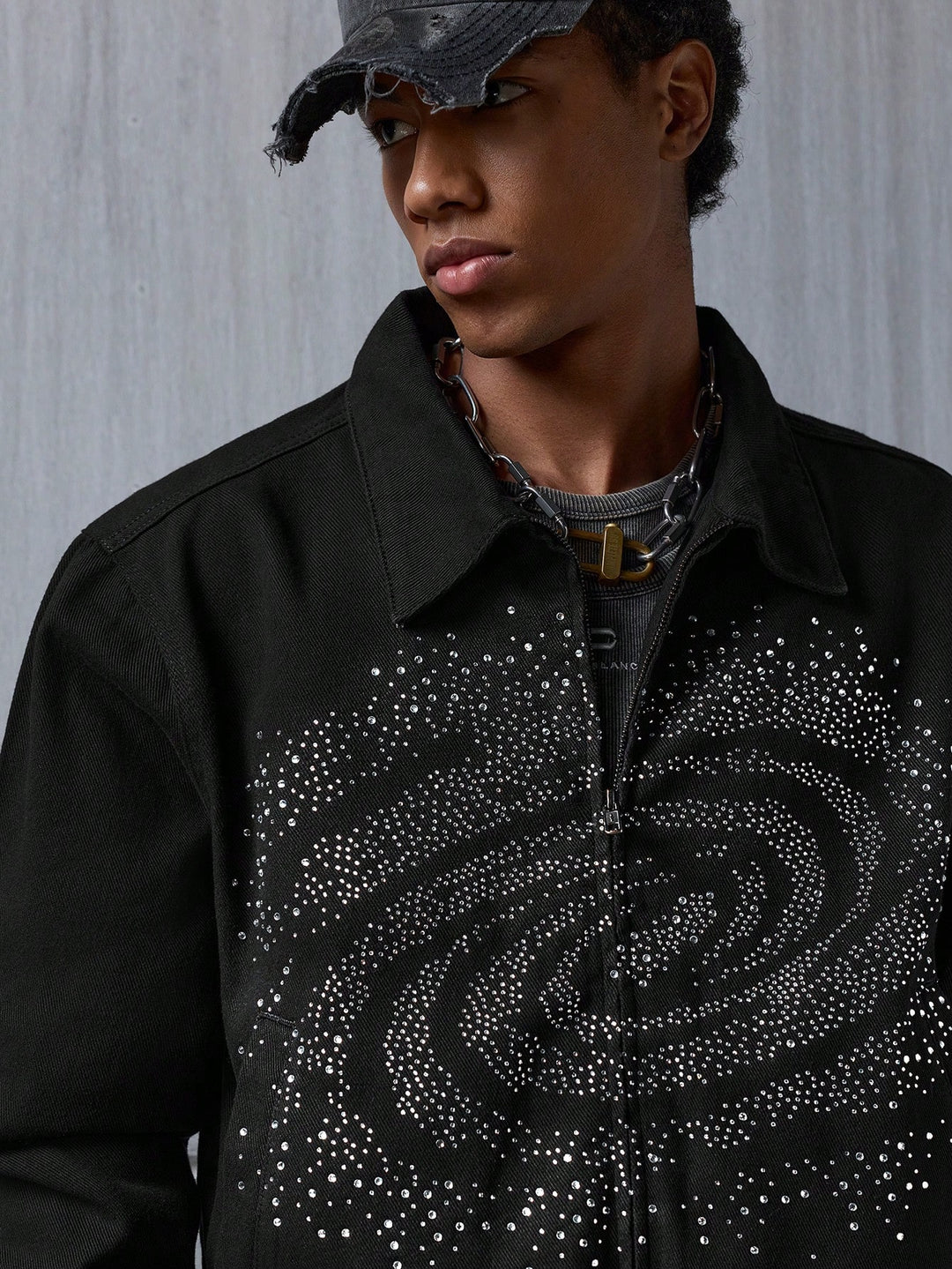 SHEIN Jacket, black