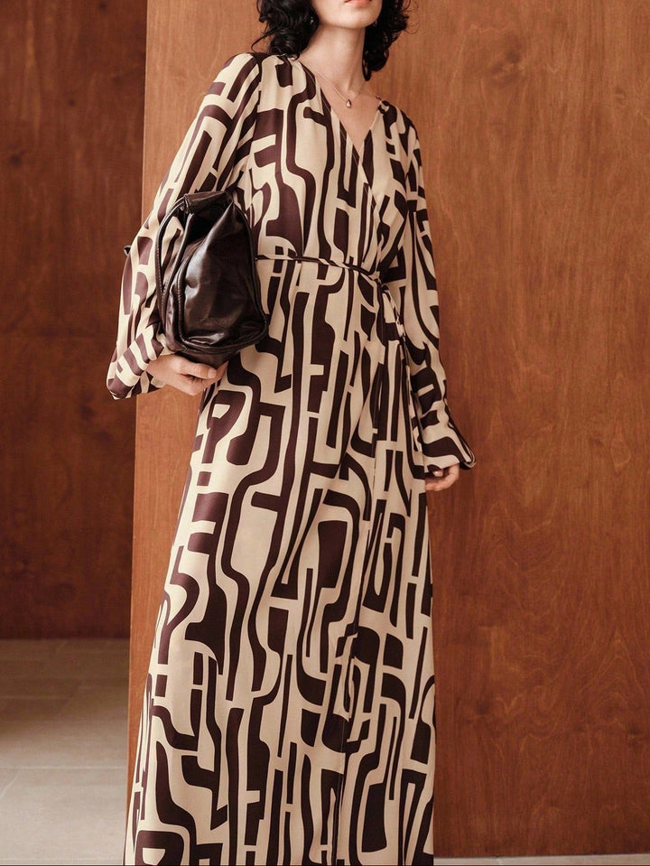 Rochie maxi SHEIN, mix culori