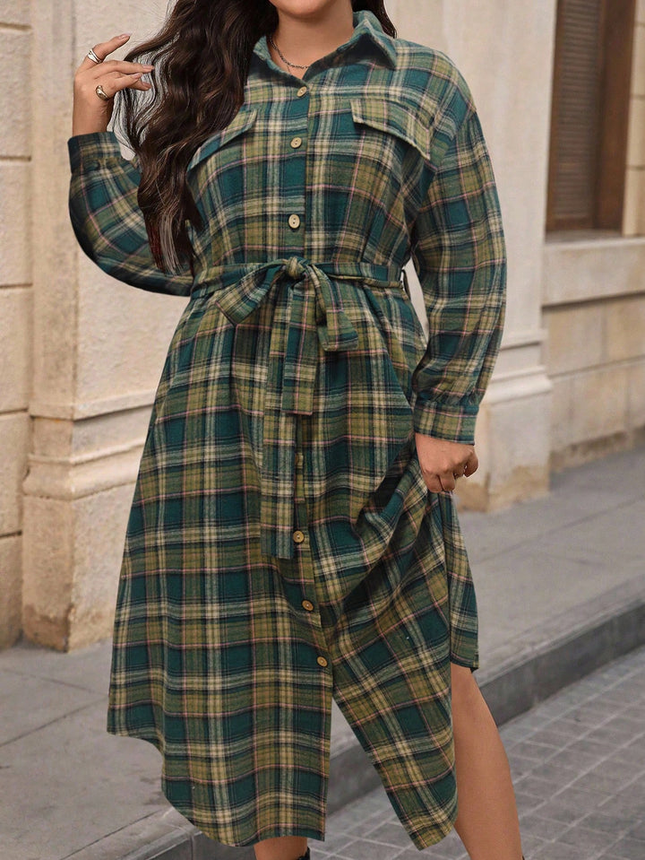 Rochie midi SHEIN, mix culori