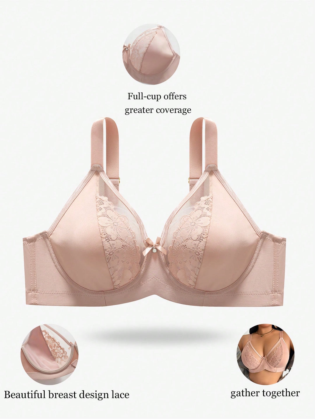 Sutien SHEIN, roz