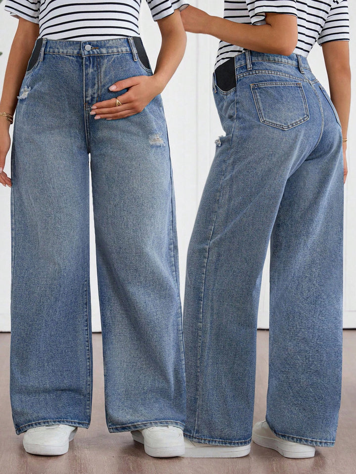 Jeans SHEIN, albastru