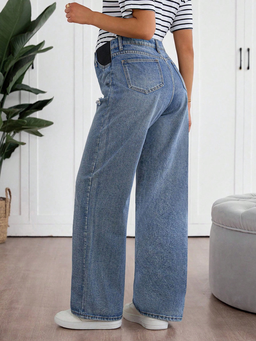 Jeans SHEIN, albastru