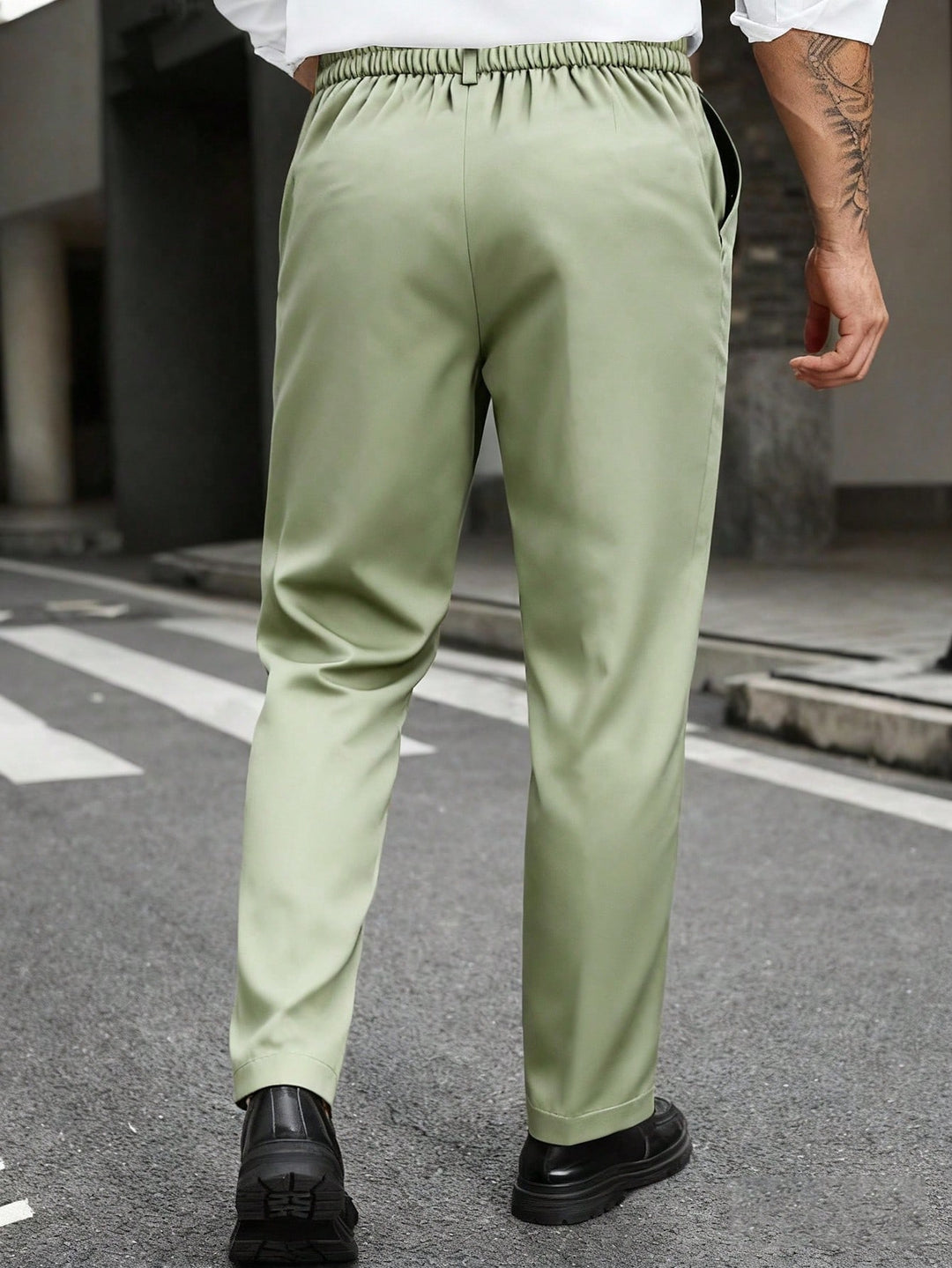Pantaloni SHEIN, verde