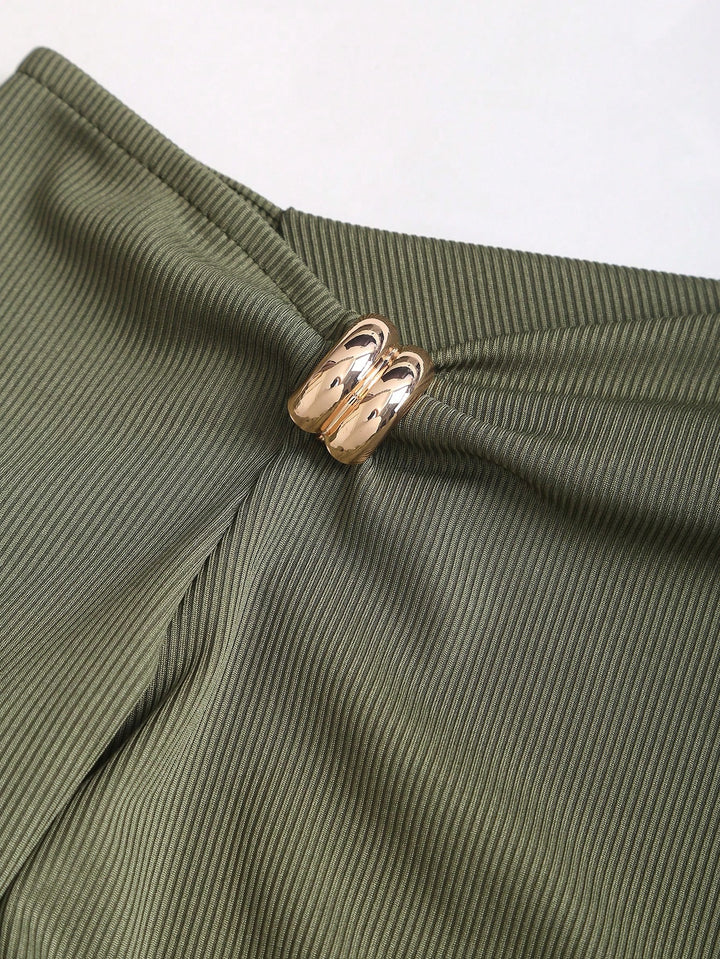 SHEIN nadrágkosztüm, khaki