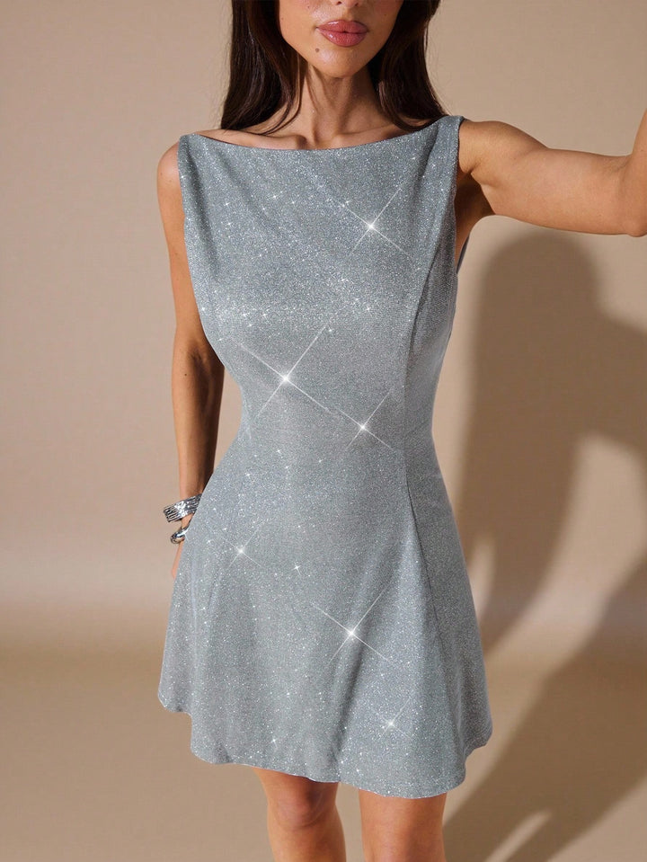 Rochie mini SHEIN, gri