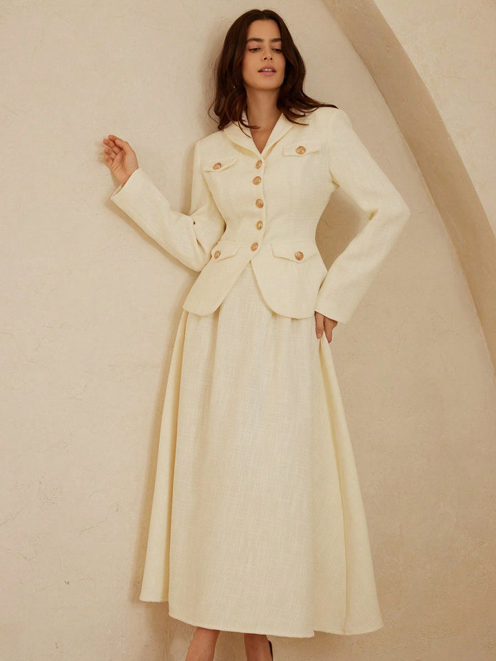 Costum SHEIN, bej