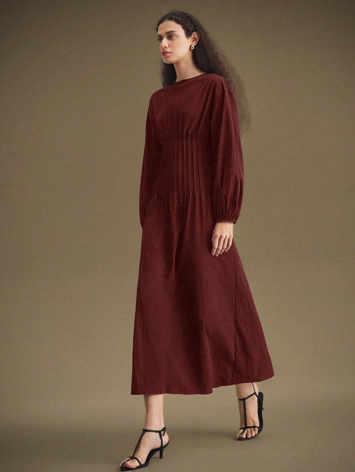 Rochie maxi SHEIN, vișiniu