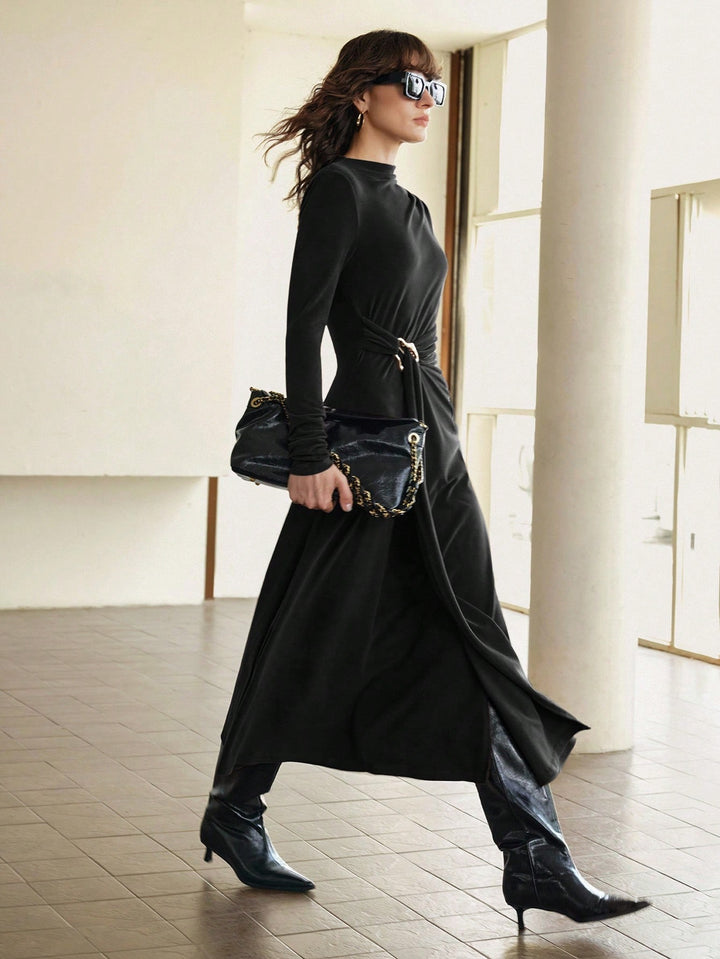 Rochie maxi SHEIN, negru