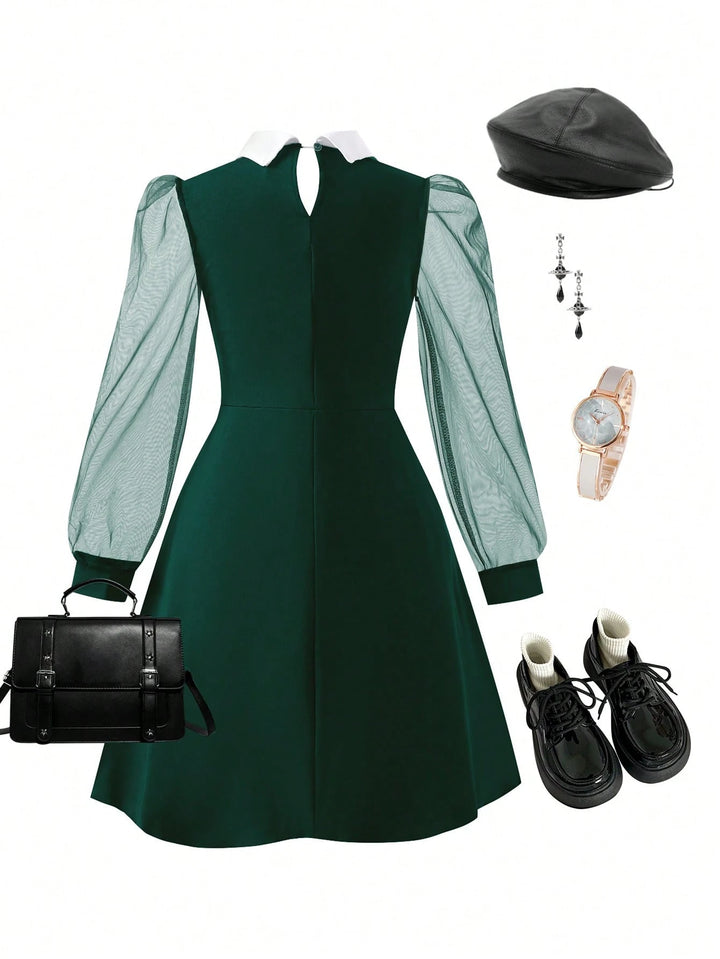Rochie SHEIN, verde