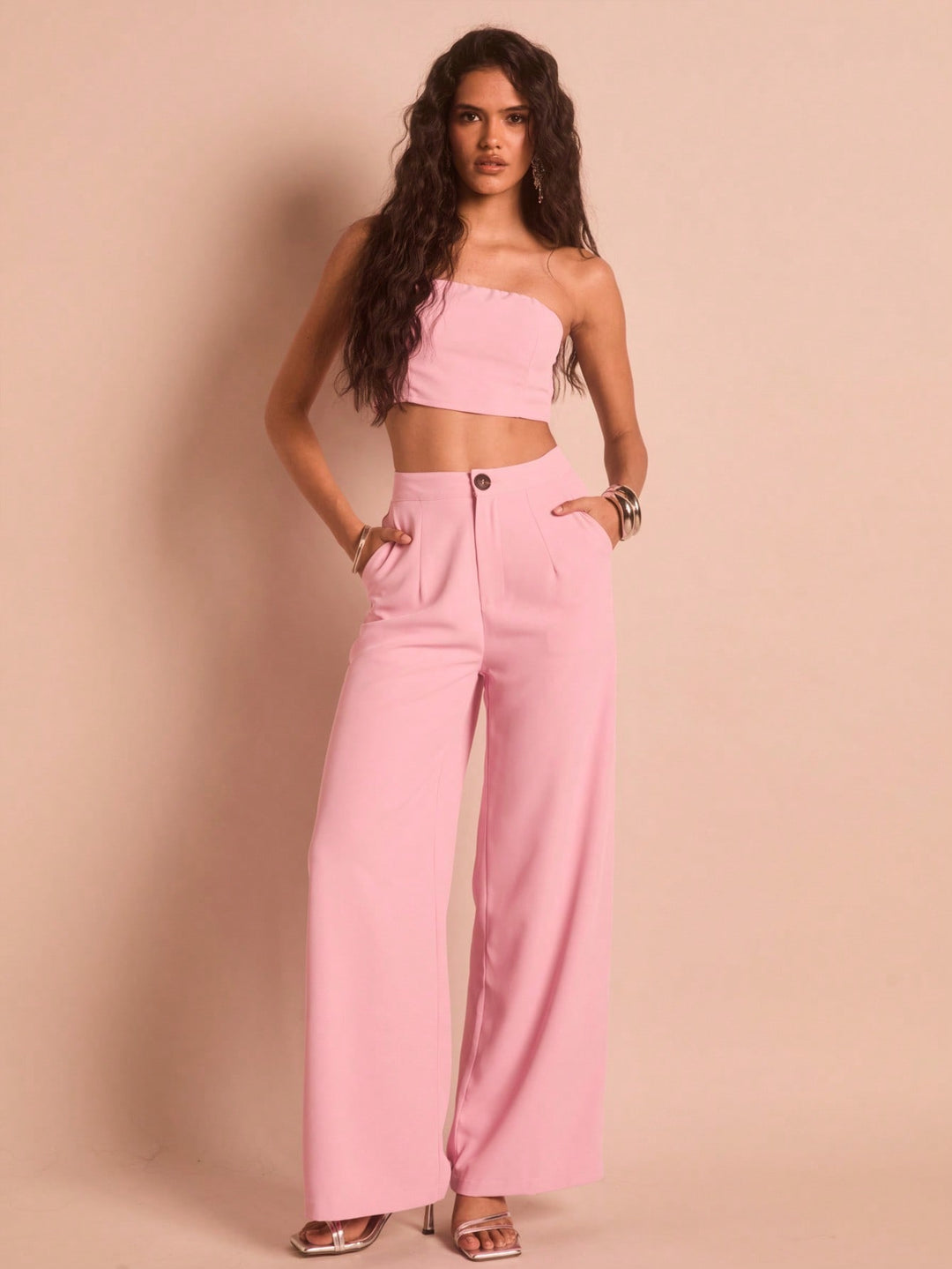 Costum SHEIN, roz