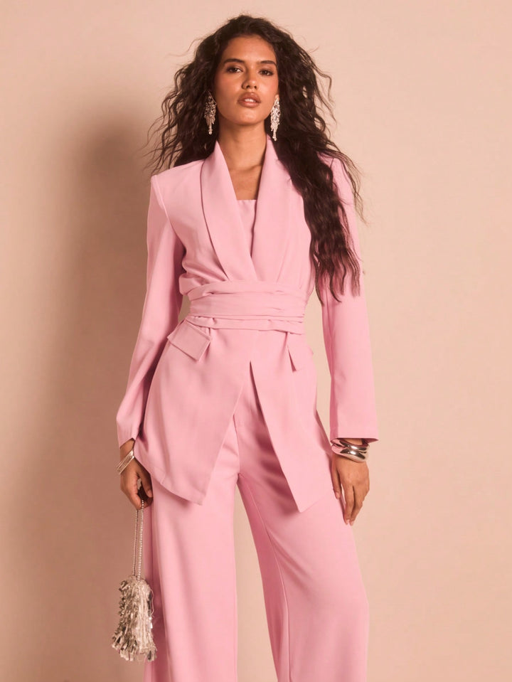 Costum SHEIN, roz