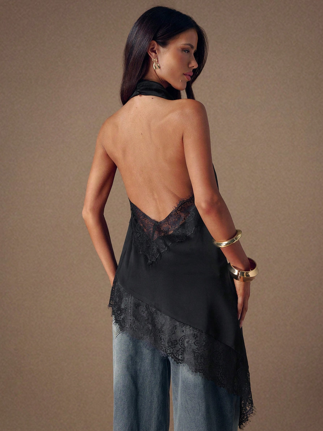 Top SHEIN, negru