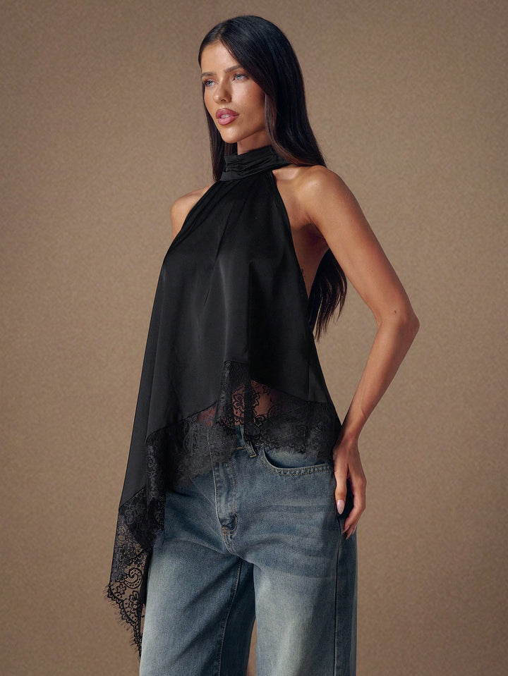 Top SHEIN, negru