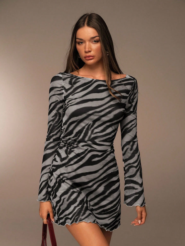 Rochie mini SHEIN, gri