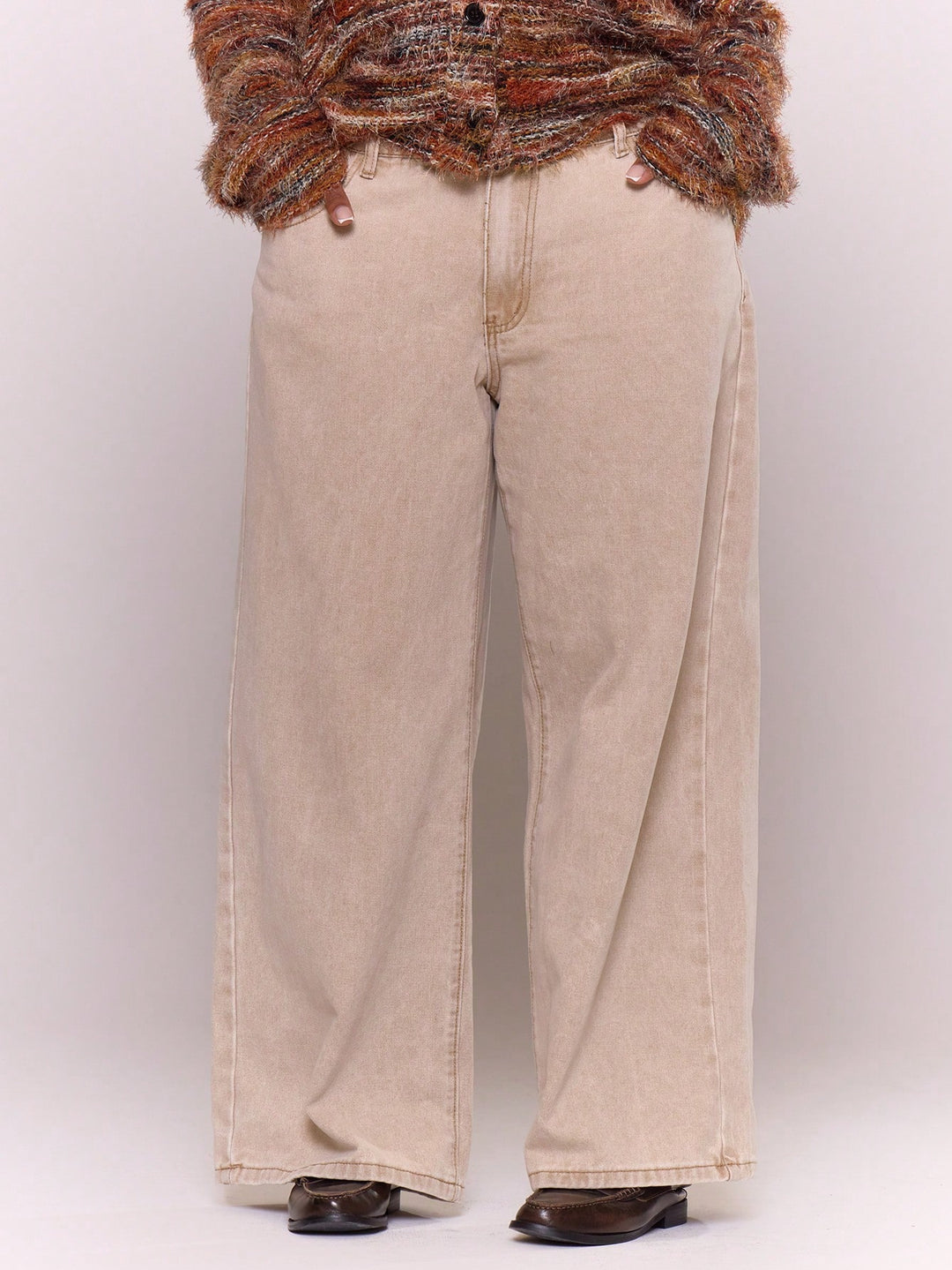 Jeans SHEIN, maro