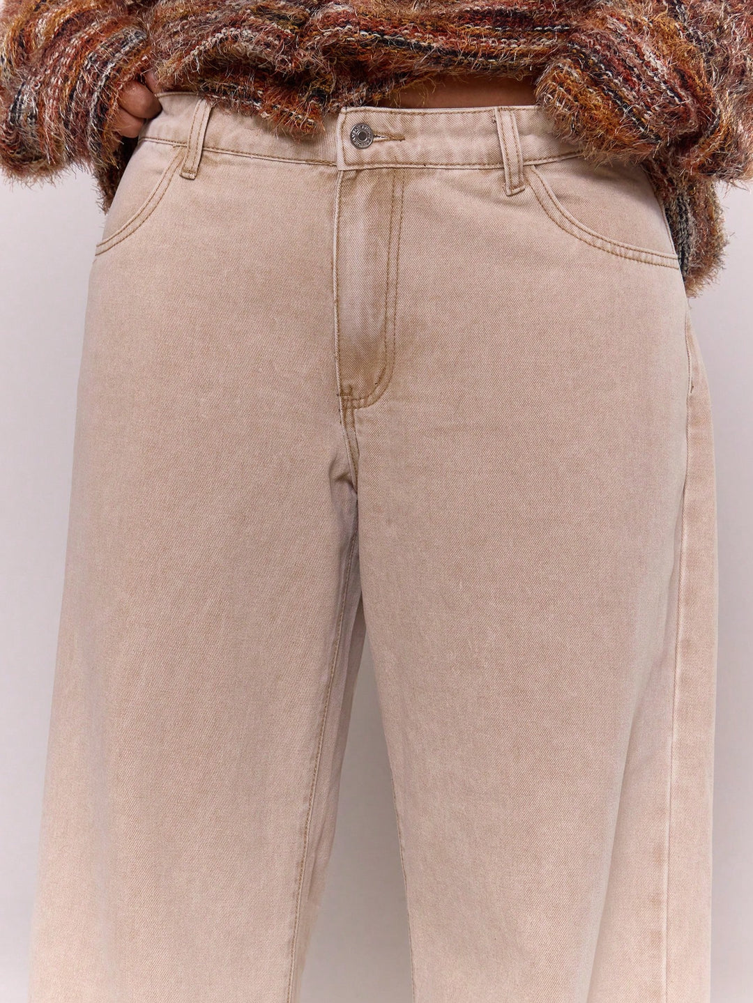 Jeans SHEIN, maro