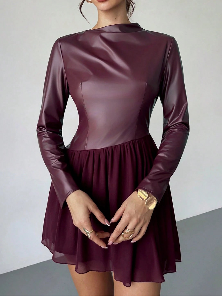 Rochie mini SHEIN, vișiniu