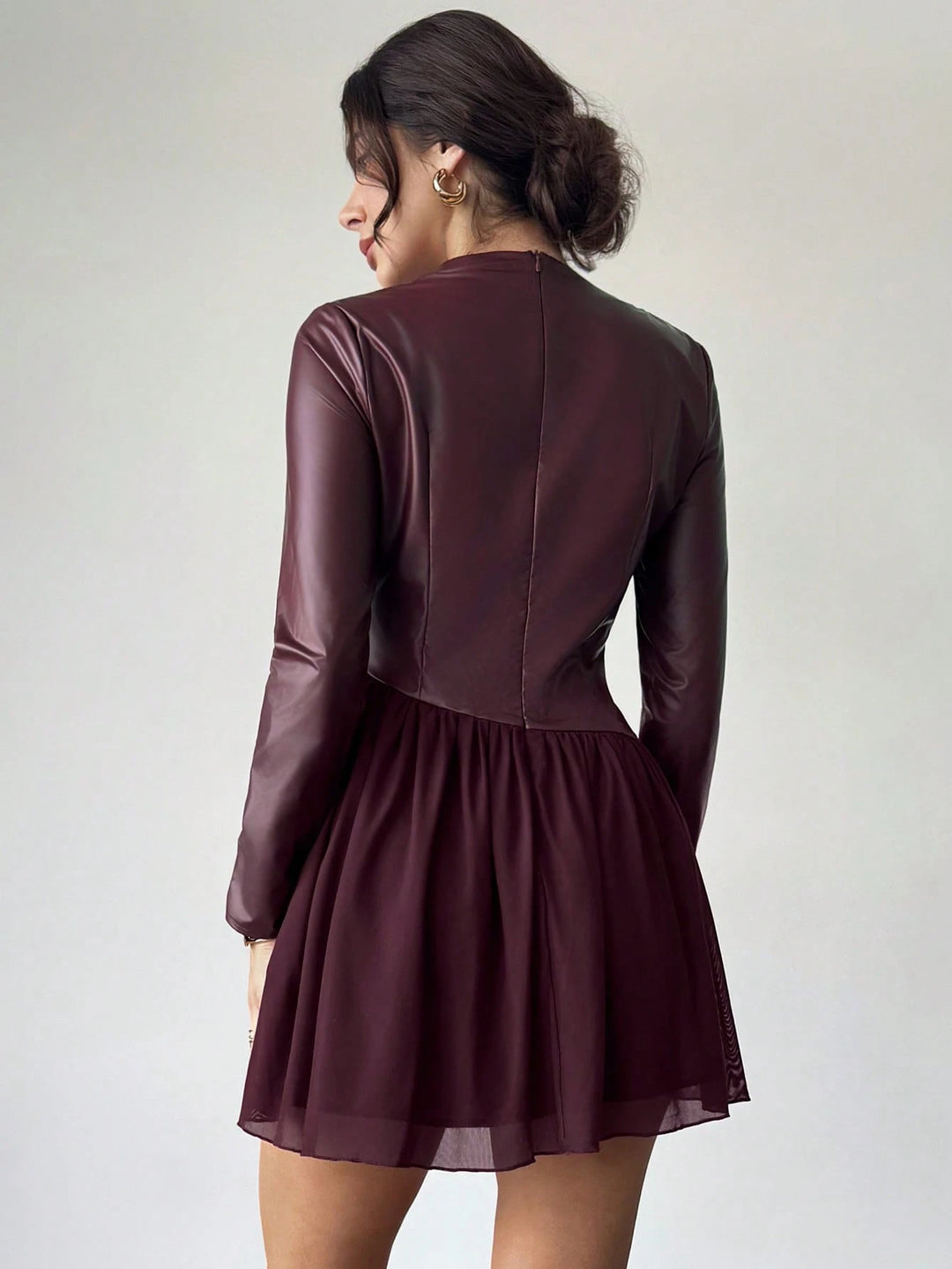 Rochie mini SHEIN, vișiniu