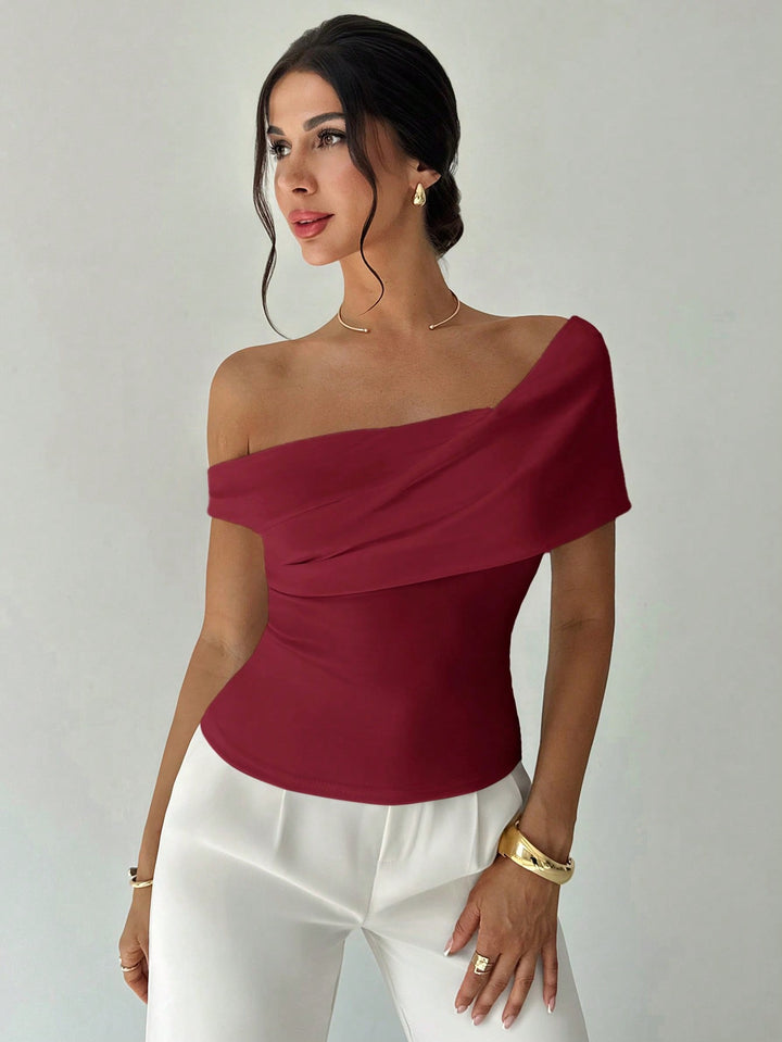 Top SHEIN, vișiniu