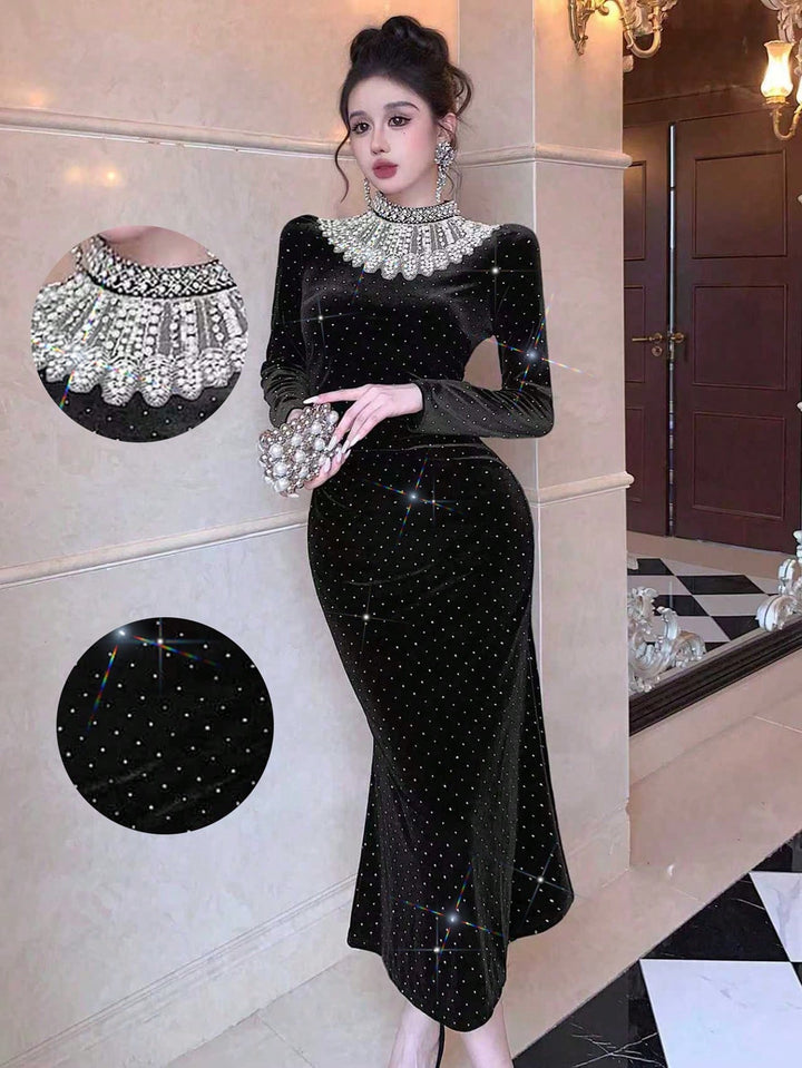 Rochie maxi SHEIN, negru