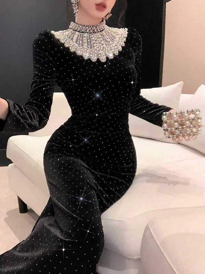 Rochie maxi SHEIN, negru