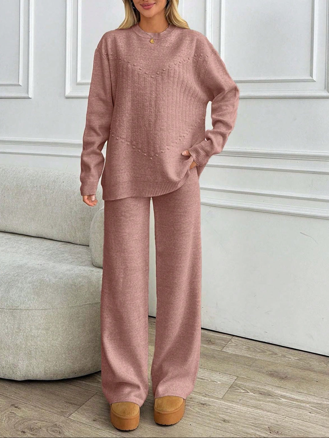 SHEIN rózsaszín szett