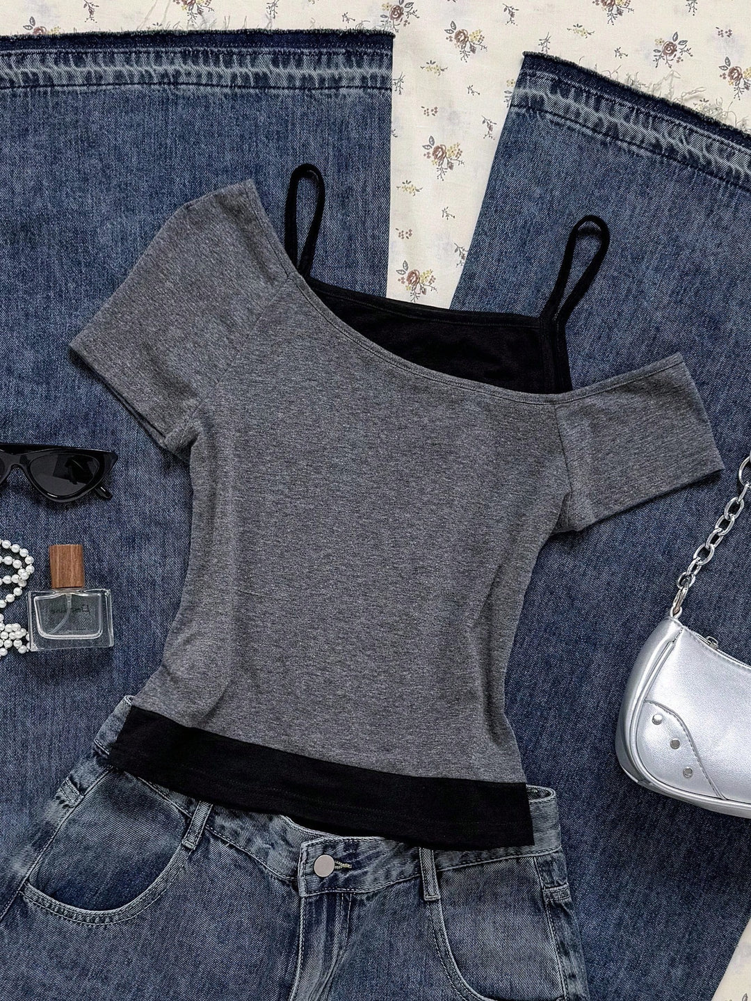 Tricou Shein, mix culori