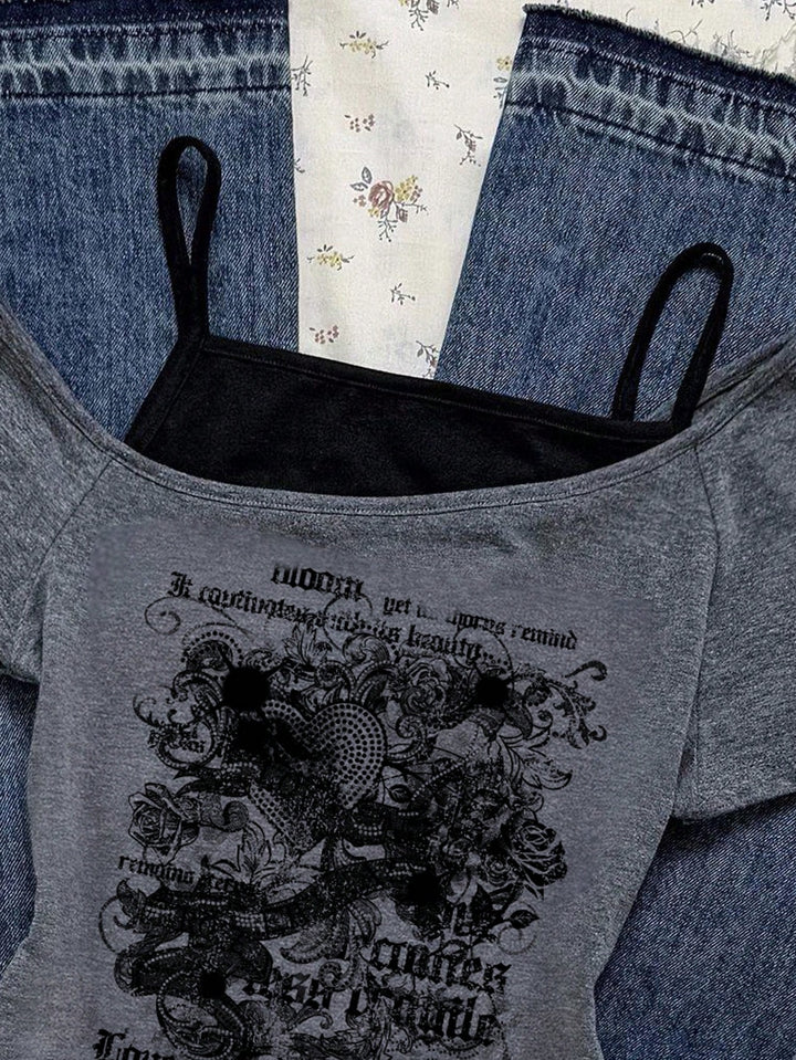 Tricou Shein, mix culori