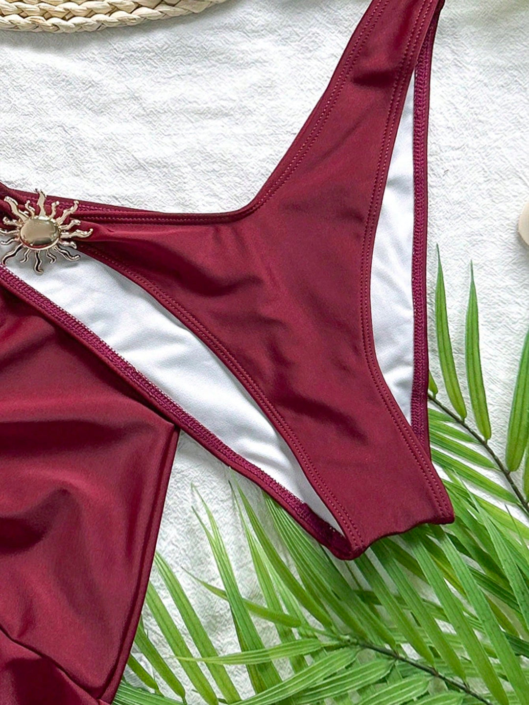 Set bikini SHEIN, roșu