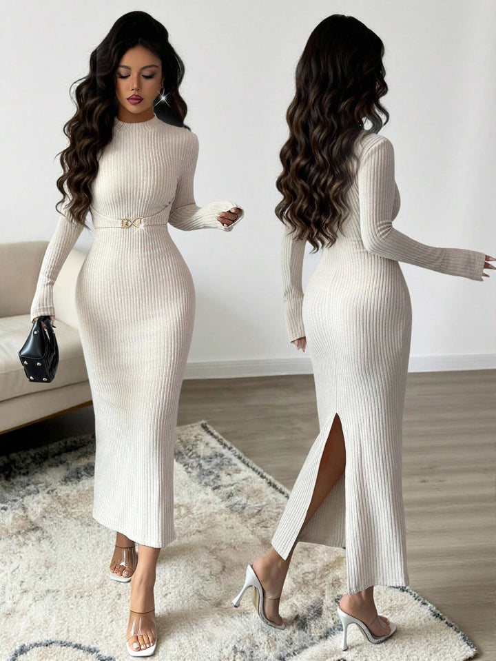 Rochie midi SHEIN, portocaliu