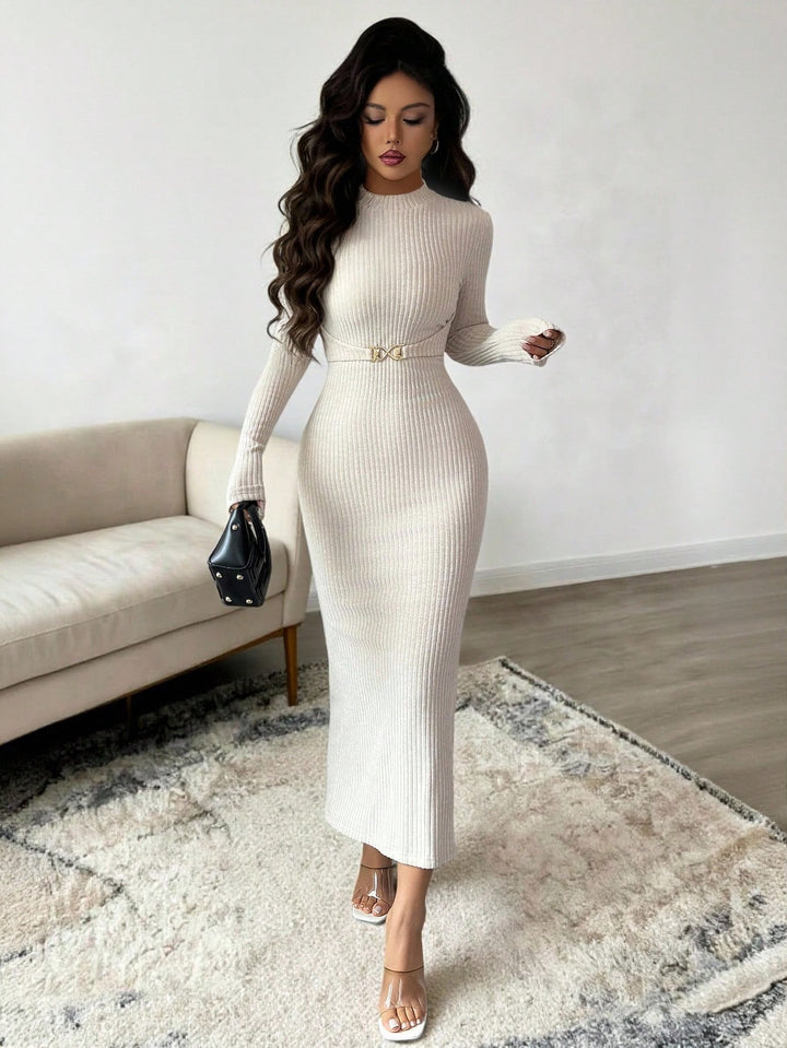 Rochie midi SHEIN, portocaliu